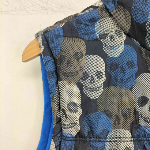 オールドネイビー OLD NAVY スカル柄 中綿ベスト メンズ import:XL