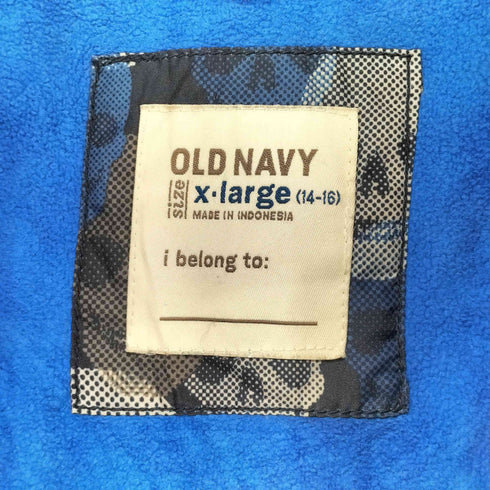 オールドネイビー OLD NAVY スカル柄 中綿ベスト メンズ import:XL