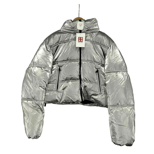 ザラ ZARA ショート丈 中綿ジャケット レディース import:M