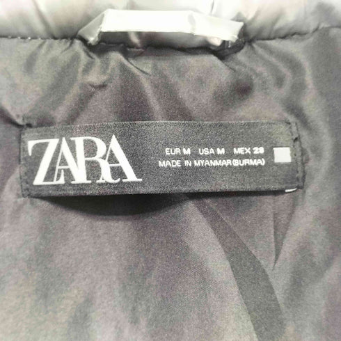 ザラ ZARA ショート丈 中綿ジャケット レディース import:M