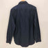 ダブルアールエルラルフローレン RRL RALPH LAUREN マチ付き インディゴ コットン リネン L/S ワーク シャツ メンズ import:M
