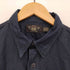 ダブルアールエルラルフローレン RRL RALPH LAUREN マチ付き インディゴ コットン リネン L/S ワーク シャツ メンズ import:M