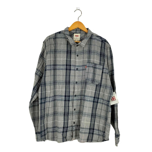 リーバイス Levis チェック フランネルシャツ メンズ import:XXL