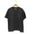 ゲルガ GERUGA 蛇プリント 6オンスコーマ天竺 ボックスシルエット Tシャツ メンズ