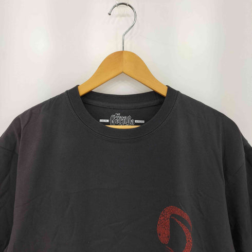 ゲルガ GERUGA 蛇プリント 6オンスコーマ天竺 ボックスシルエット Tシャツ メンズ