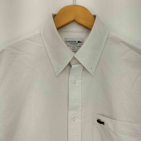 ラコステ LACOSTE オックスフォード ボタンダウンシャツ メンズ 39