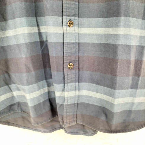 クイックシルバー Quiksilver MODERN ボーダー柄 シャツ メンズ JPN:L