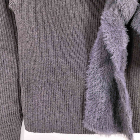 チコ Chico 25AW シャギーリボンオフショルニット レディース FREE
