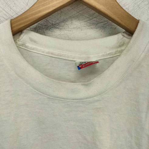 フルーツオブザルーム FRUIT OF THE LOOM USA製 シングルステッチ delta 企業 tee メンズ JPN:L
