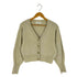 リリーブラウン Lily Brown 24AW ロゴ釦フォックスカーデ レディース ONE SIZE