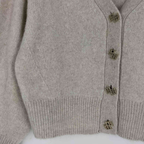 リリーブラウン Lily Brown 24AW ロゴ釦フォックスカーデ レディース ONE SIZE
