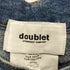 ダブレット doublet SILK DENIM WIDE TROUSER シルク デニム ワイド デニム メンズ JPN:S