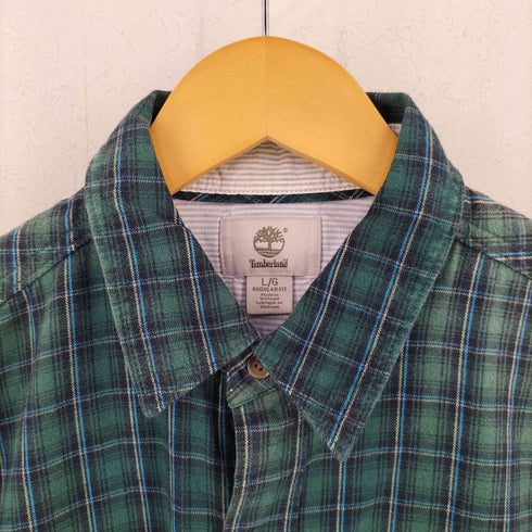 ティンバーランド Timberland REGULAR FIT チェック柄 シャツ メンズ import:L
