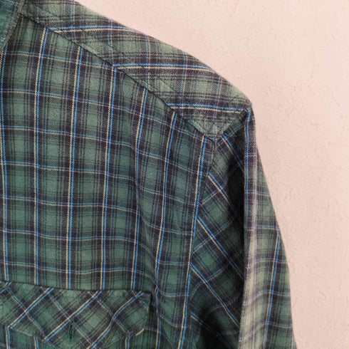 ティンバーランド Timberland REGULAR FIT チェック柄 シャツ メンズ import:L