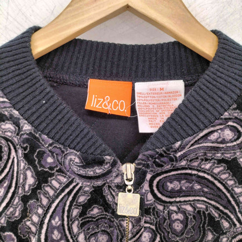 liz&co. ペイズリーキルティングブルゾン メンズ import:M