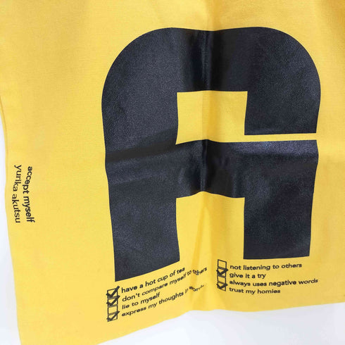 yurikaakutsu accept myself tote bag レディース
