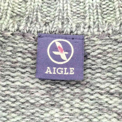 エーグル AIGLE OLD ドライバーズニット メンズ import:XL