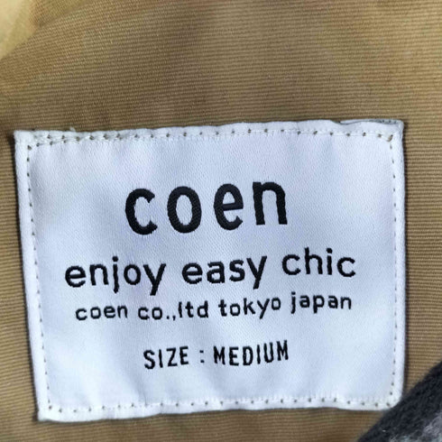 コーエン coen 3WAY ステンカラーコート&ボアライナー メンズ FREE