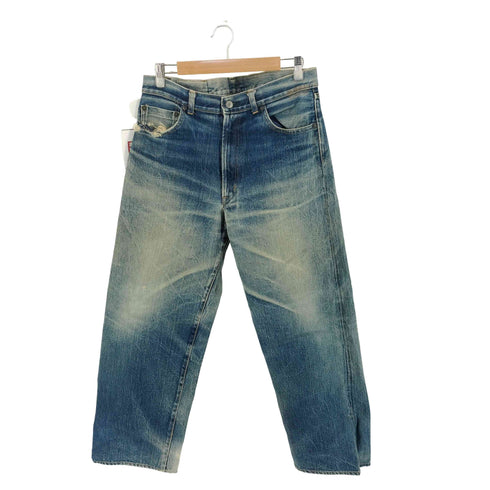 ブルーブルー BLUE BLUE 日本製 TALONジップ セルビッチ デニム パンツ メンズ 34