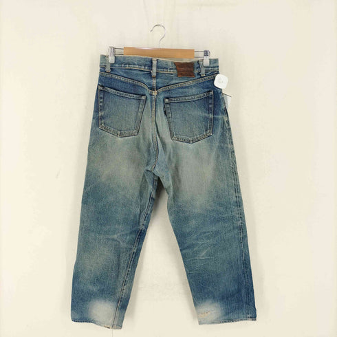 ブルーブルー BLUE BLUE 日本製 TALONジップ セルビッチ デニム パンツ メンズ 34
