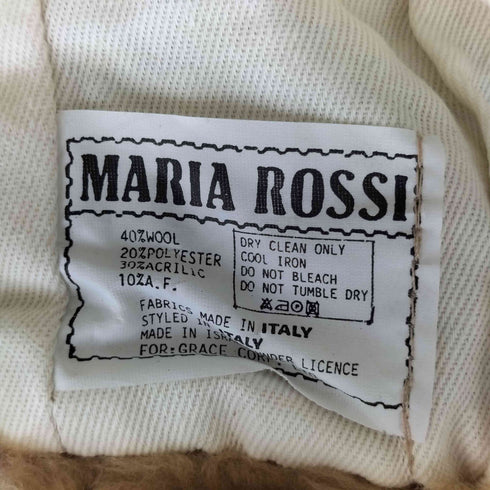 MARIA ROSSI フェイクファーハット レディース