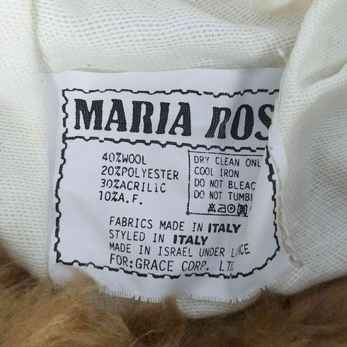MARIA ROSSI フェイクファーハット レディース