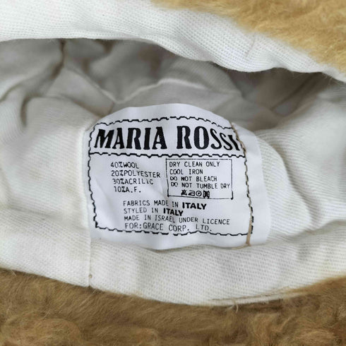 MARIA ROSSI フェイクファーハット レディース
