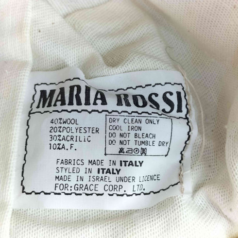 MARIA ROSSI フェイクファーハット レディース