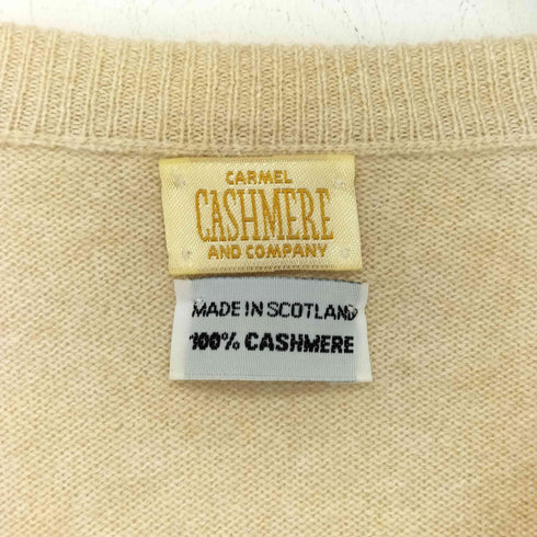 cashmre and company Vネック カシミヤニット メンズ