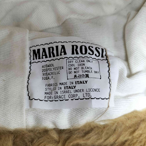 MARIA ROSSI フェイクファーハット レディース