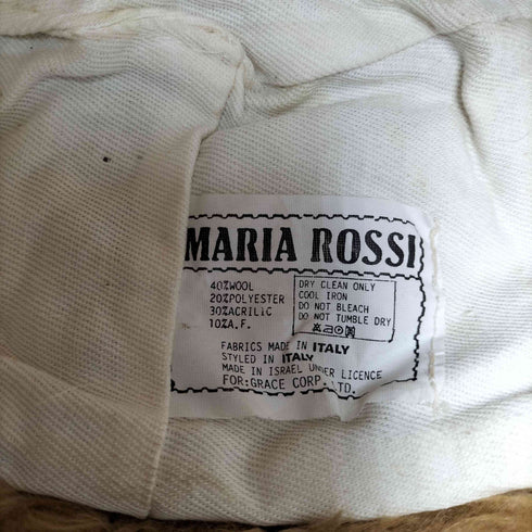 MARIA ROSSI フェイクファーハット レディース