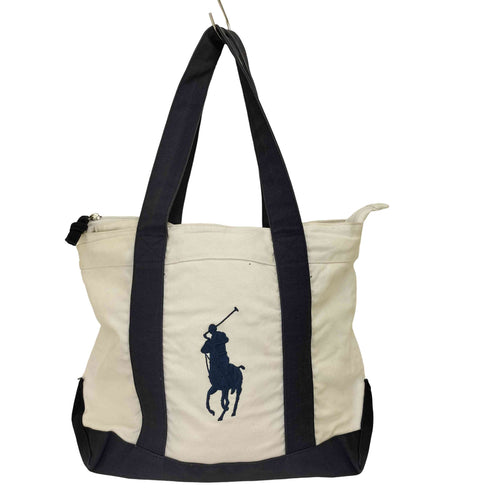 ポロラルフローレン POLO RALPH LAUREN ビッグポニー刺繍 キャンバス トートバッグ CAMINO TOTE レディース