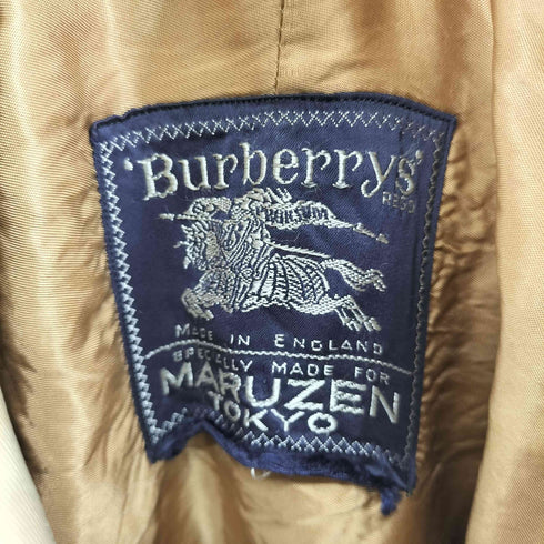 バーバリーズ BURBERRYS 裏地ノバチェック ライナー付きステンカラーコート メンズ