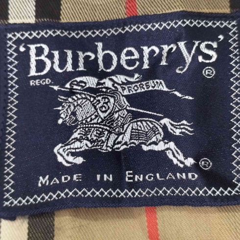 バーバリーズ BURBERRYS 裏地ノバチェック ステンカラーコート メンズ