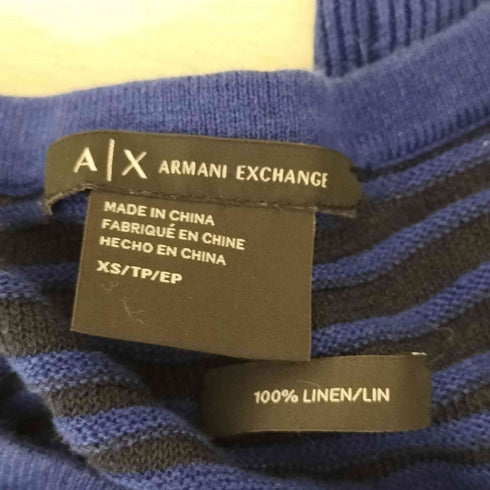 アルマーニエクスチェンジ ARMANI EXCHANGE ボーダーニット メンズ import:XS