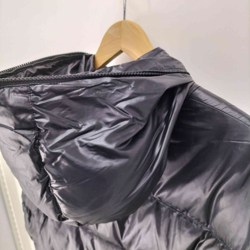 コムサメン COMME CA MEN ジップアップ ナイロン フーデット ダウン ジャケット メンズ