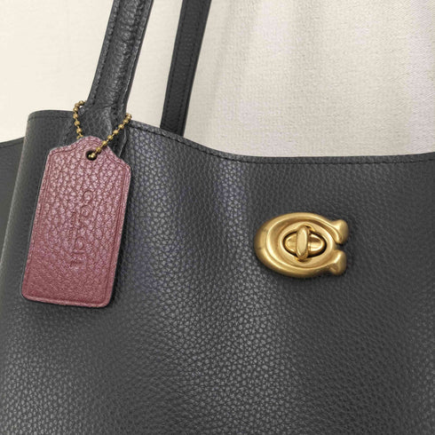 コーチ COACH WILLOW TOTE ターンロック レディース