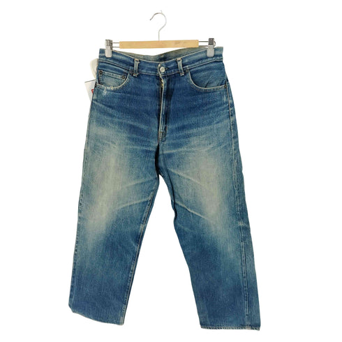 ブルーブルー BLUE BLUE 日本製 TALONジップ セルビッチ デニムパンツ メンズ 34