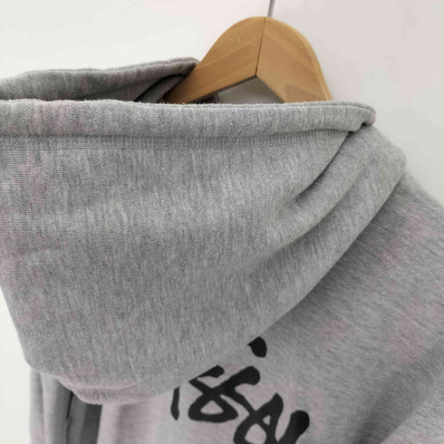 ステューシー Stussy ロゴプリント ジップアップ プルオーバー パーカー メンズ import:L