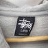 ステューシー Stussy ロゴプリント ジップアップ プルオーバー パーカー メンズ import:L