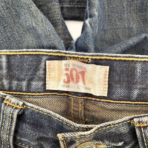 リーバイス Levis 00S フィリピン製 501 ボタン裏 359 刻印 紙パッチ 5ポケット ボタンフライ デニム パンツ 08年製 メンズ W30 L36