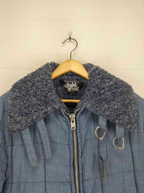 stahl urban talonジップ ボアコート メンズ US:40