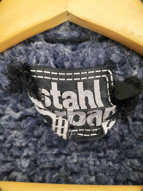 stahl urban talonジップ ボアコート メンズ US:40