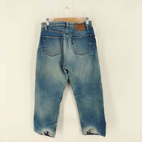 ブルーブルー BLUE BLUE 日本製 TALONジップ セルビッチ デニムパンツ メンズ 34