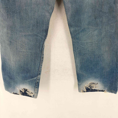 ブルーブルー BLUE BLUE 日本製 TALONジップ セルビッチ デニムパンツ メンズ 34