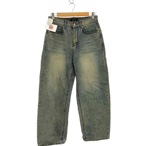 THECROSS ジップフライワイドデニムパンツ メンズ JPN:S