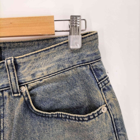 THECROSS ジップフライワイドデニムパンツ メンズ JPN:S