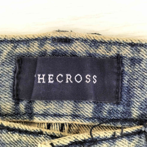 THECROSS ジップフライワイドデニムパンツ メンズ JPN:S