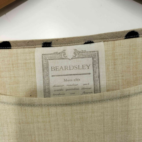 ビアズリー BEARDSLEY GALLARDAGALANTE 袖口 ドット ワンピース レディース FREE