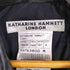 キャサリンハムネットロンドン KATHARINE HAMNETT LONDON レザーダブルブレストコート メンズ import:M